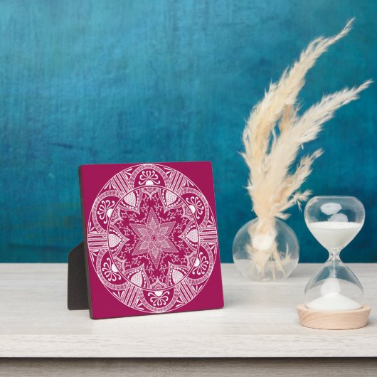 Wein Mandala Fotoplatte (InSitu)