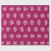 Wein Mandala Geschenkpapier (Flach)