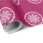 Wein Mandala Geschenkpapier (Rolleneckpunkt)