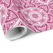 Wein Mandala Geschenkpapier (Rolleneckpunkt)