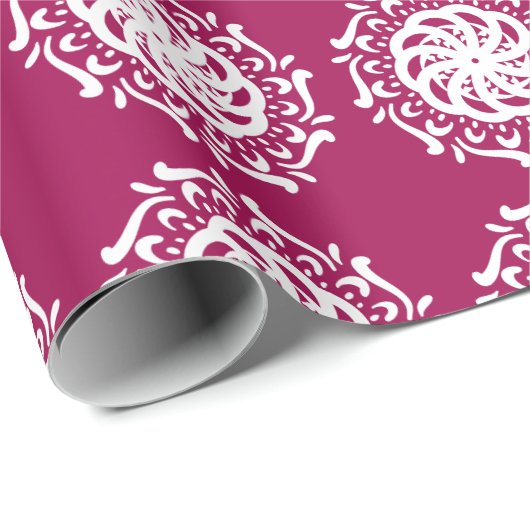 Wein Mandala Geschenkpapier (Rolleneckpunkt)