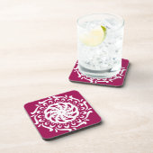 Wein Mandala Getränkeuntersetzer (Rechte Seite)