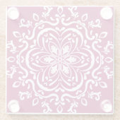 Wein Mandala Glasuntersetzer (Rückseite)