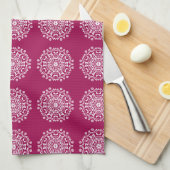 Wein Mandala Handtuch (Viertel Falte)