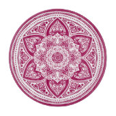 Wein Mandala Schneidebrett (Vorderseite)