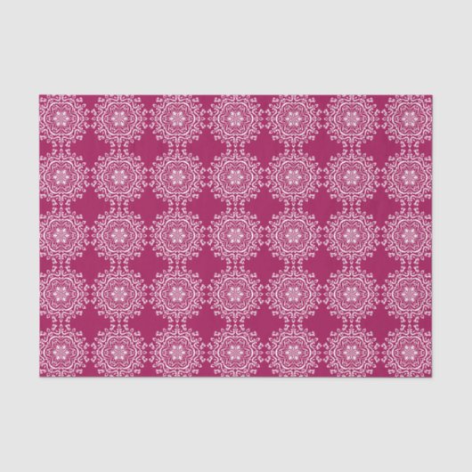 Wein Mandala Seidenpapier (Vorderseite)
