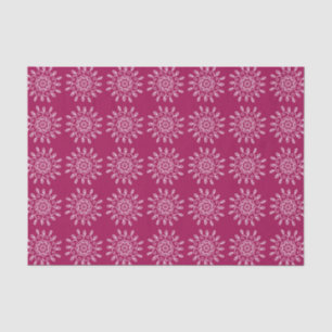 Wein Mandala Seidenpapier