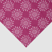 Wein Mandala Seidenpapier (Ausschnitt)