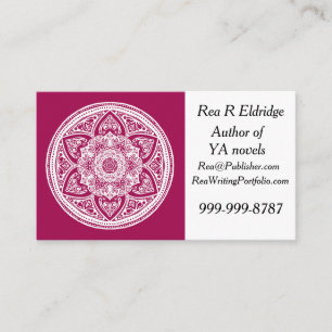 Wein Mandala Visitenkarte