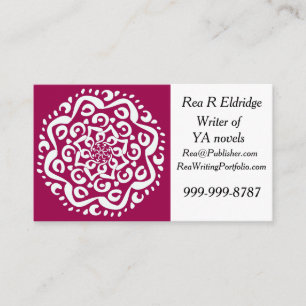 Wein Mandala Visitenkarte