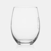 Wein Me Up Stemless Weinglas Ohne Stiel (Rechts)