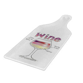 WEIN, MEHR WEIN, NOCH MEHR WEIN SCHNEIDEBRETT