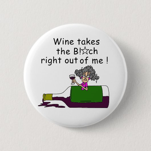 Wein mellows Me Button (Vorderseite)