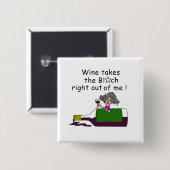 Wein mellows Me Button (Vorne & Hinten)