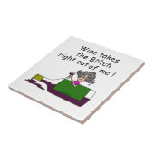 Wein mellows Me Fliese (Seite)