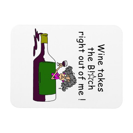 Wein mellows Me Magnet (Horizontal)