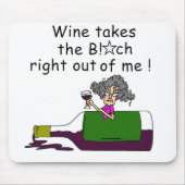 Wein mellows Me Mousepad (Vorne)