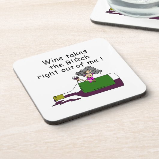 Wein mellows Me Untersetzer (Linke Seite)