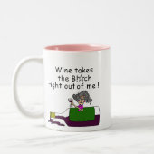 Wein mellows Me Zweifarbige Tasse (Links)