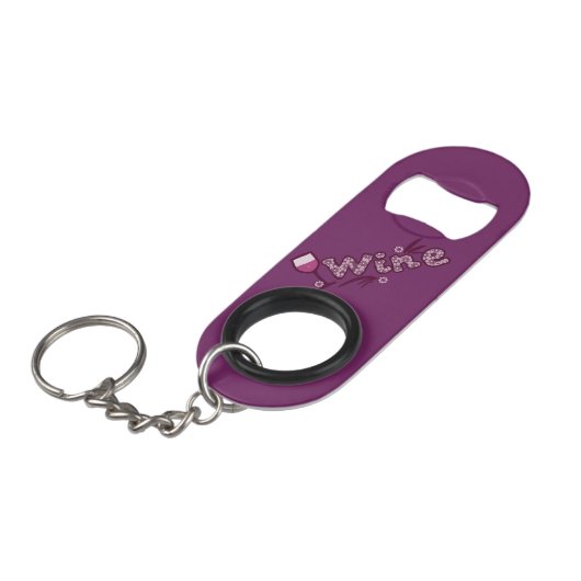 Wein Mini Flaschenöffner (Vorderseite Schrägansicht)