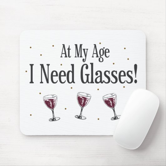 Wein Mousepad (Mit Mouse)