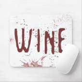 Wein Mousepad (Mit Mouse)