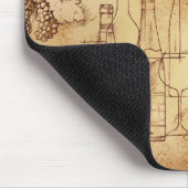 Wein Mousepad (Ecke)