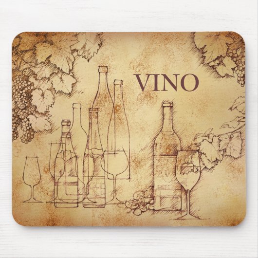 Wein Mousepad (Vorne)
