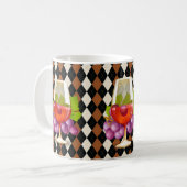 Wein n Trauben Kaffeetasse (Vorderseite Links)