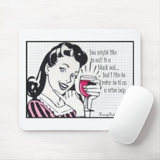 Wein Nap_Mouse Mousepad (Mit Mouse)