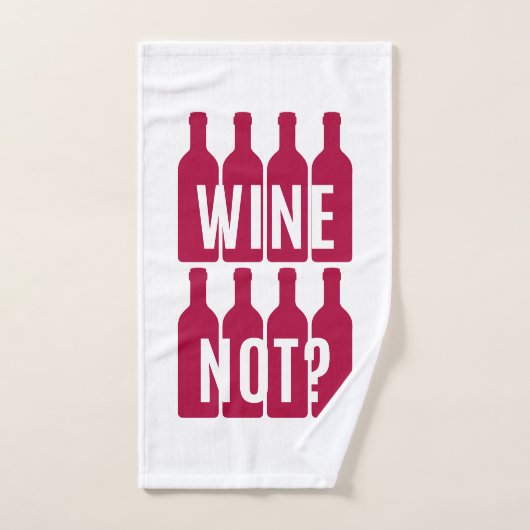 Wein nicht badhandtuch set (Handtuch)