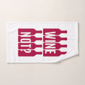 Wein nicht badhandtuch set (Handtuch)