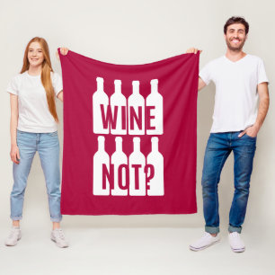 Wein nicht fleecedecke