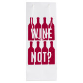 Wein nicht geschenktüte für weinflaschen (Rückseite)