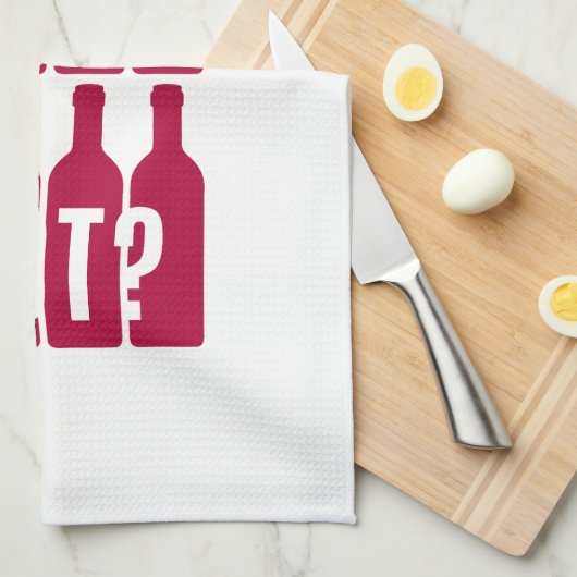 Wein nicht geschirrtuch (Viertel Falte)