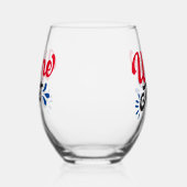 Wein Nicht rostfreies Glas (Links)