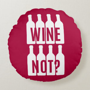 Wein nicht rundes kissen