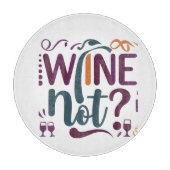 Wein nicht schneidebrett (Vorderseite)