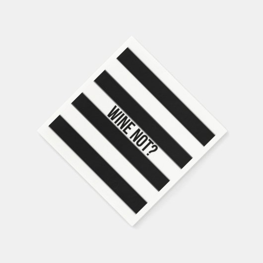 Wein nicht? Servietten (Ecke)