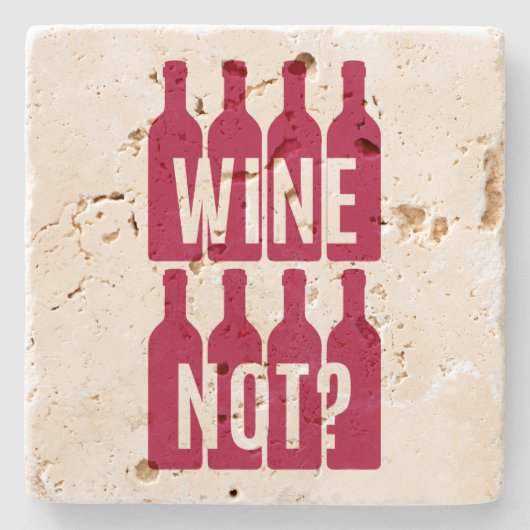 Wein nicht steinuntersetzer (Vorderseite)