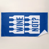 Wein nicht strandtuch (Vorderseite)