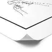 Wein nicht? Weinposter Poster (Ecke)