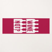 Wein nicht yogamatte (Vorderseite (Horizontal))