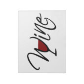 WEIN NOTIZBLOCK (Rotiert)