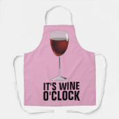 WEIN O'CLOCK-SCHÜRZE SCHÜRZE (Vorderseite)