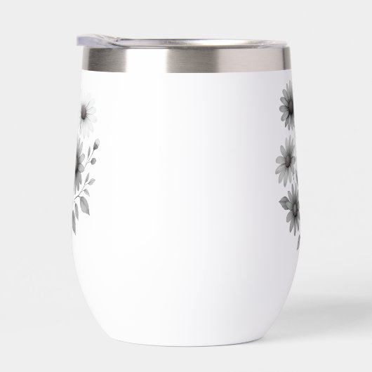 Wein oder Wassertumbler - Daisy Design - Corrine & (Rechts)