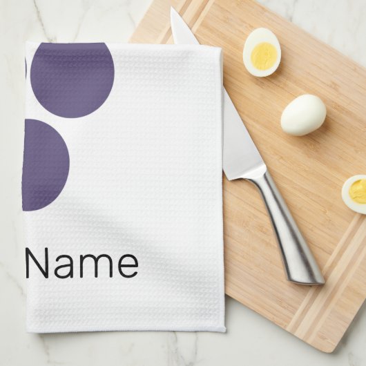 Wein oder Wein für Trauben und Weintrauben Geschirrtuch (Viertel Falte)