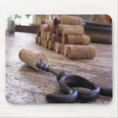 Wein-Öffner Mousepad (Vorne)