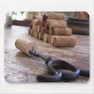 Wein-Öffner Mousepad