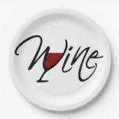 WEIN PAPPTELLER (Vorderseite)